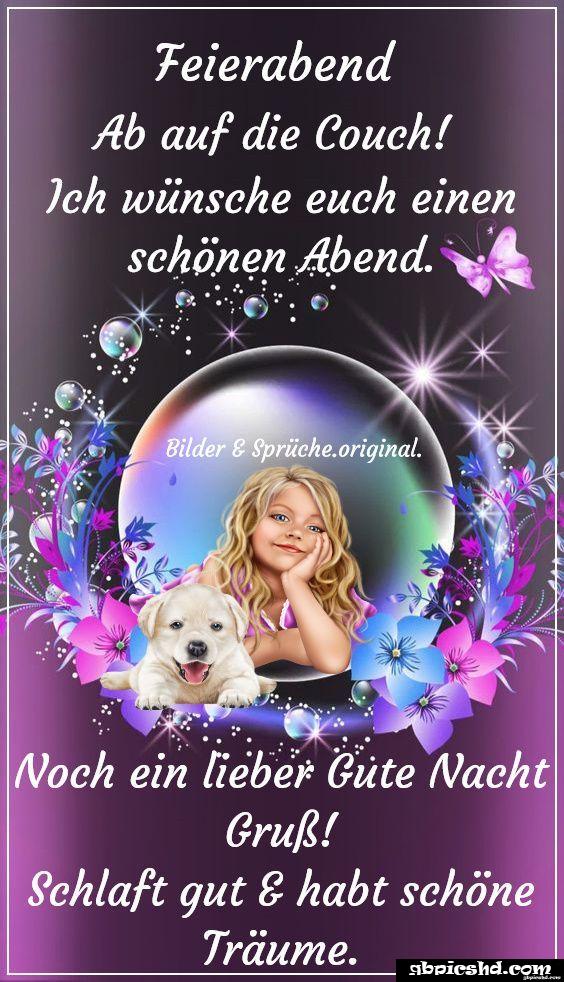 Ich wunsche euch einen schonen abend und spater eine gute nacht 016