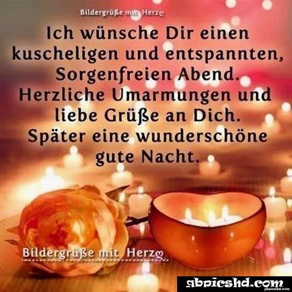 Ich wunsche euch einen schonen abend und spater eine gute nacht 022