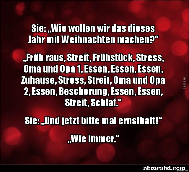 Lustige spruche in 6 monaten ist weihnachten 009