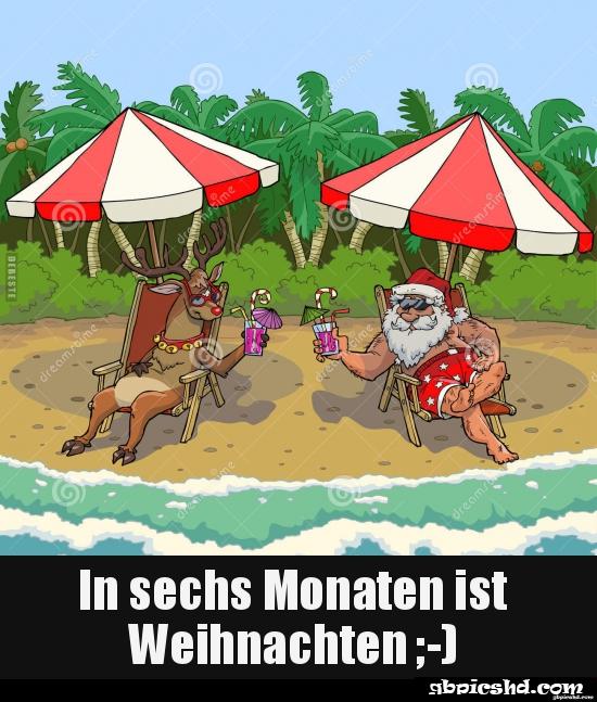 Lustige spruche in 6 monaten ist weihnachten 016
