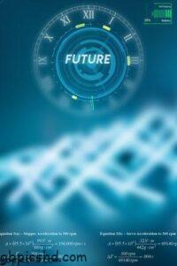 neuer futuristischer cb hintergrund