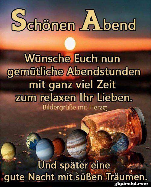 Schonen abend noch und spater eine gute gutenacht gutenabend schonenabend 005
