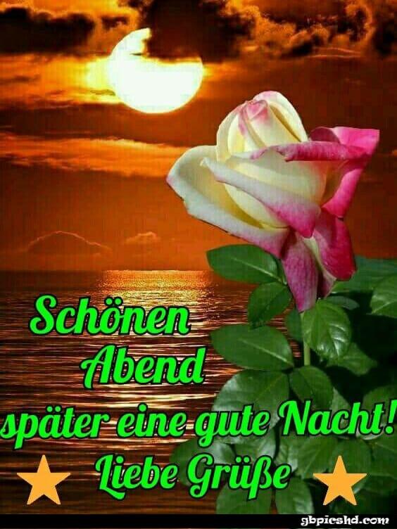 Schonen abend noch und spater eine gute gutenacht gutenabend schonenabend 006
