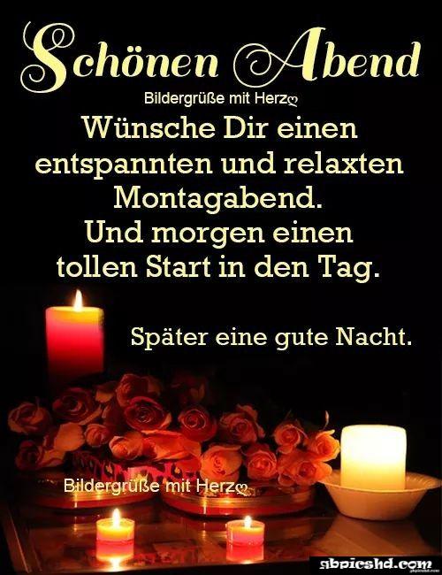 ᐅ schönen montag abend bilder - Schönen Abend GB Pics Schonen montag abend bilder 001
