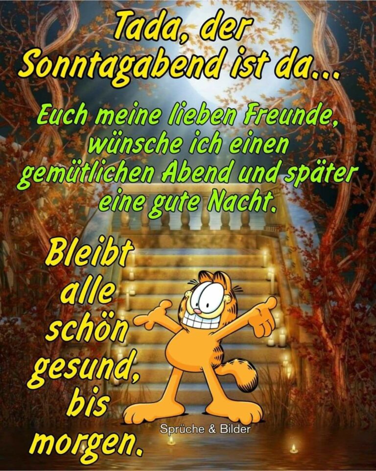 ᐅ schönen sonntag abend bilder lustig - Schönen Abend GB Pics schönen sonntag abend bilder lustig