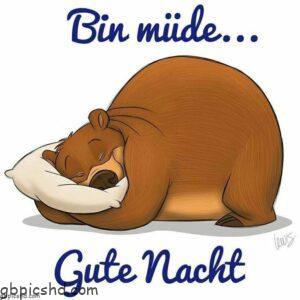 Bin miide Gute nacht