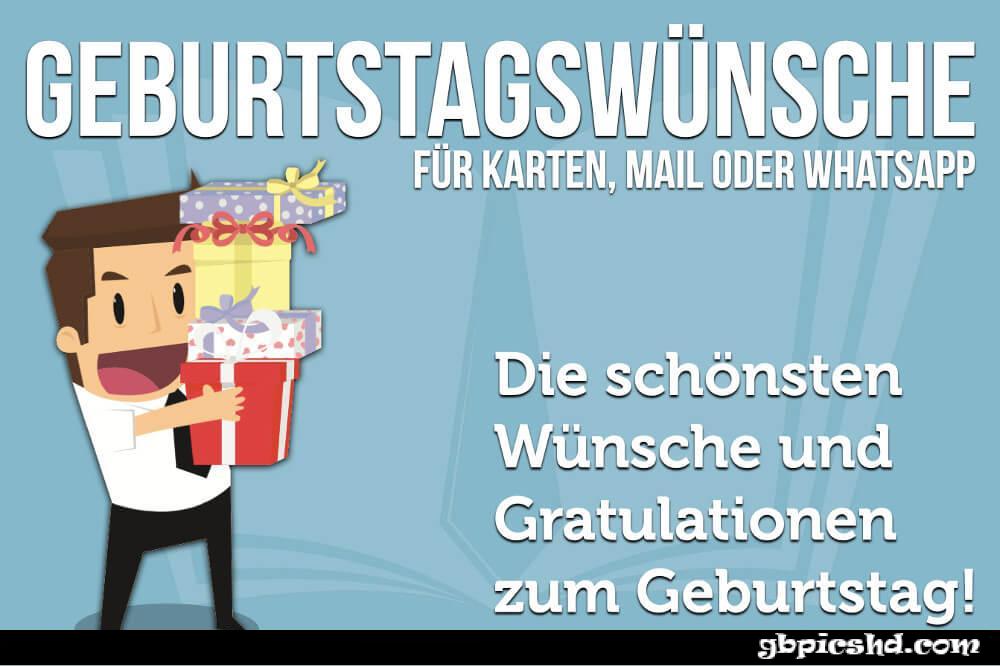 ᐅ zum geburtstag wunsche ich di - GB Pics